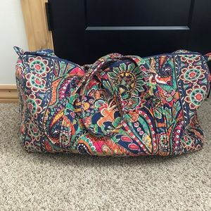 Vera Bradley Large Duffel Bag in Cotton